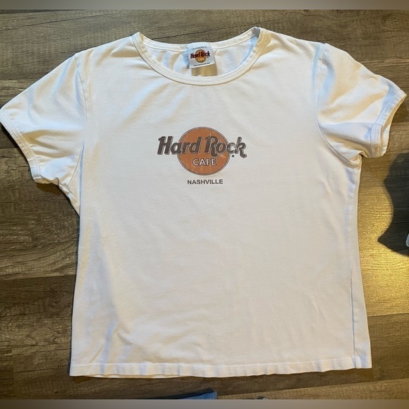 Vintage Authentic Hard Rock Cropped T-Shirt - Picture 2 of 8